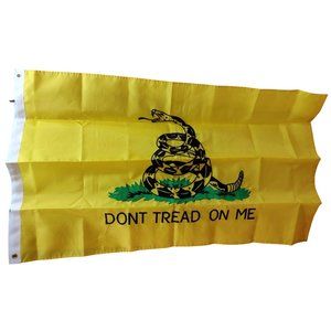 DONT TREAD ON ME Embroidered 3' x 5' Gadsden Flag
